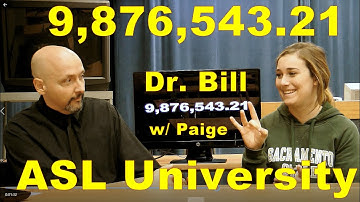 9,876,543 and a few  fractions in ASL