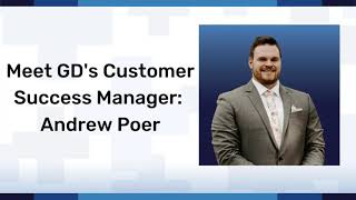 Meet GD's Customer Success Manager, Andrew Poer