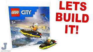 LEGO City 2025 Police Water Scooter 30693 Unboxing., Build, & Review