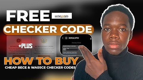 How to Buy the Cheapest BECE & WASSCE Results Checker Code 2024 + Free Code Giveaway