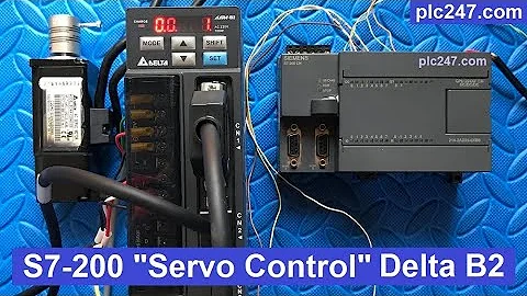 Siemens S7-200 "Servo Control" Delta B2 Tutorial