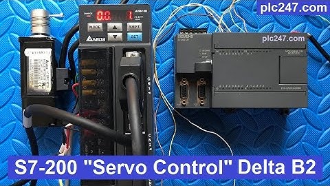 Siemens S7-200 "Servo Control" Delta B2 Tutorial