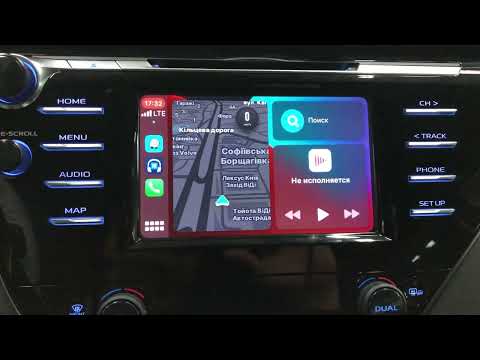 Оригинальный , Заводской CarPlay в Toyota Camry 70 2017-2020 г.в.