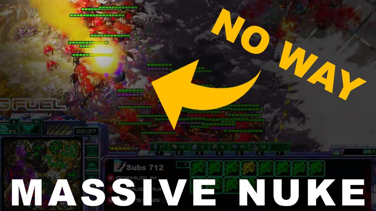 Starcraft 2: Demuslim hits an INSANE nuke