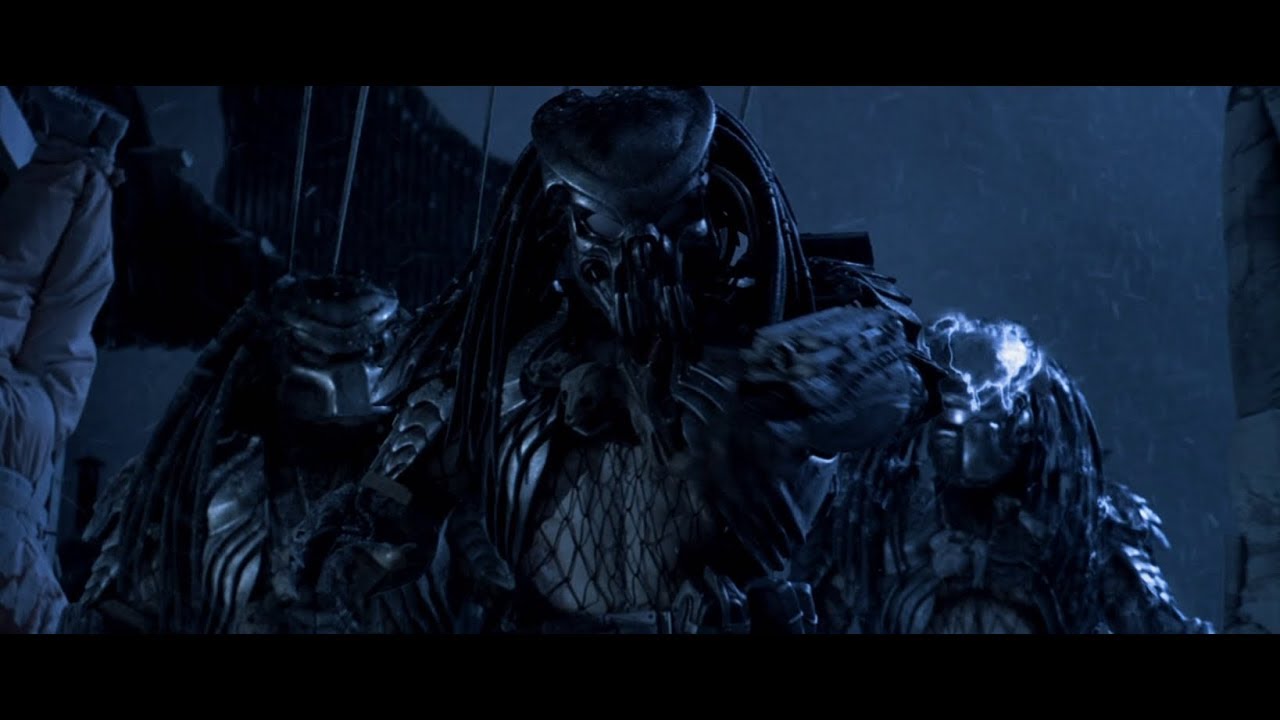 Predalien Vs Predator Fight Scene - Aliens Vs Predator Game 