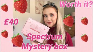 SPECTRUM MYSTERY BOX | Strawberries & Cream | Unboxing