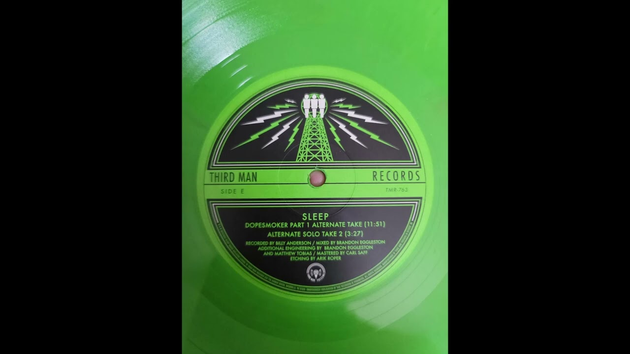 Sleep - Dopesmoker (Alternate Take) - YouTube