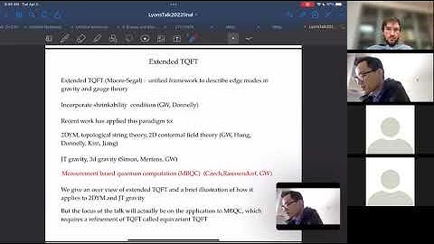 Gabriel Wong - Gauge theory edge modes, extended TQFT, and quantum computation