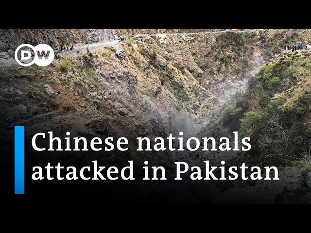 Suicide bomber in Pakistan kills five Chinese nationals | DW News class=
