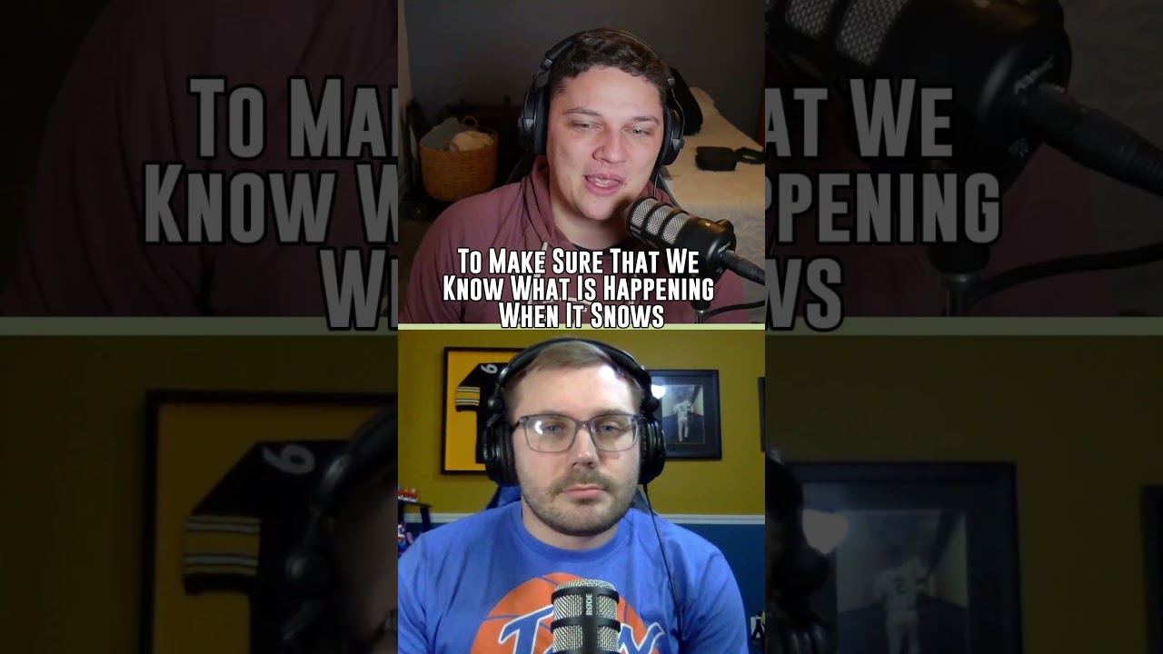 Why Do We Put News Reporters in the Snow?