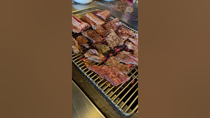 안젤리나 졸리도 방문한 엘에이 숯불집. 양념 돼지갈비 😋