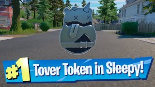 Find Tover Tokens in Sleepy Sound Location - Fortnite