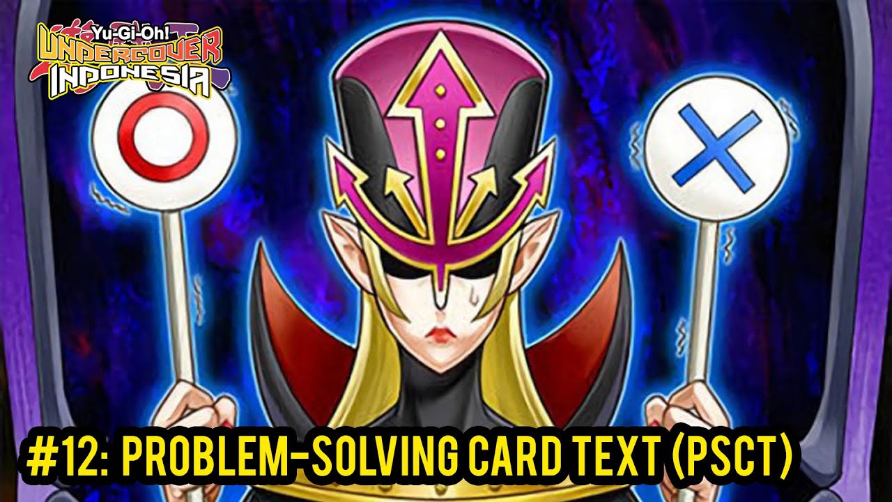 problem solving card text yugipedia