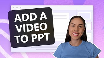 How to add a video to a PowerPoint presentation