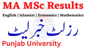 MA MSc Annual 2022 Results Punjab University | Results Pending Update PU Results 2022 MA MSc