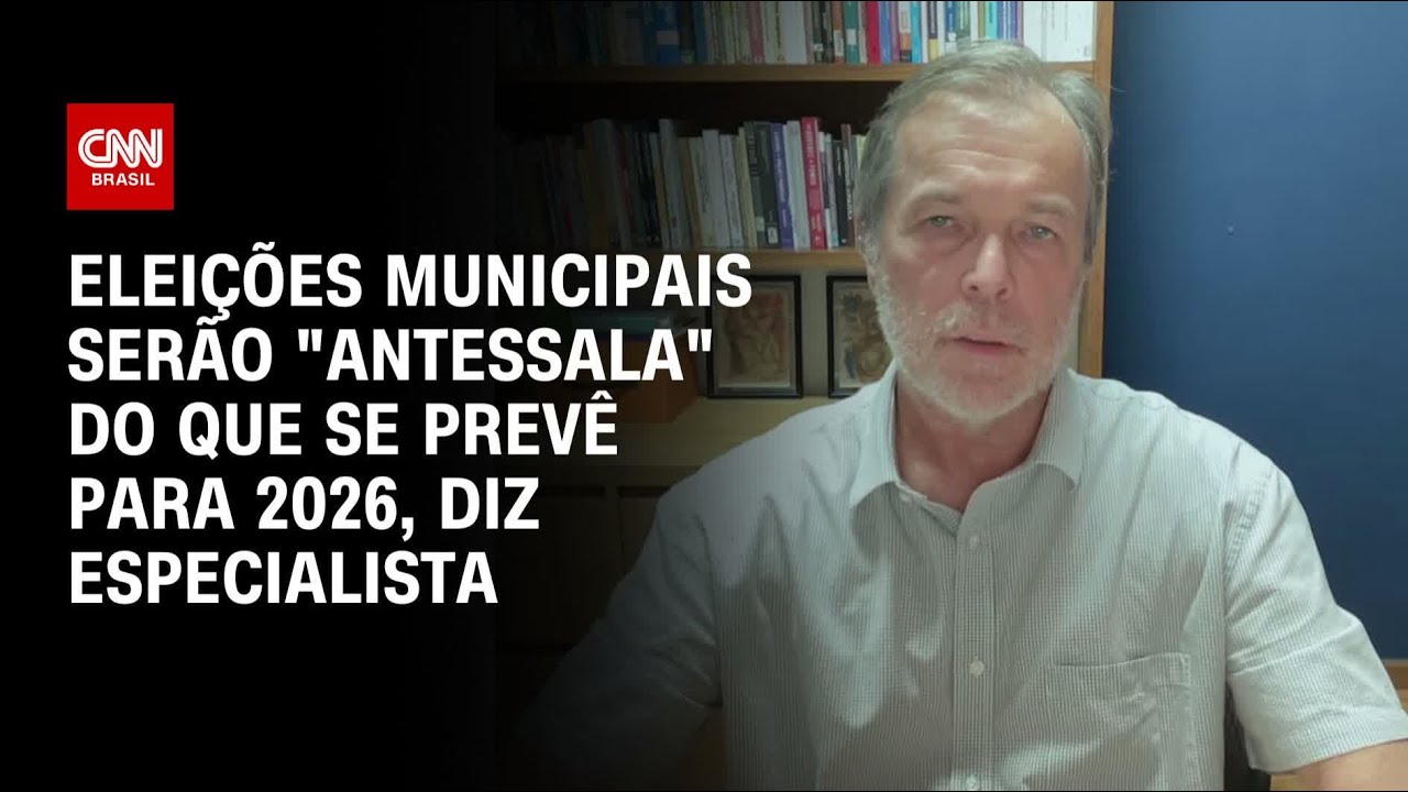 Eleições municipais serão “antessala” do que se prevê para 2026, diz especialista | CNN PRIME TIME