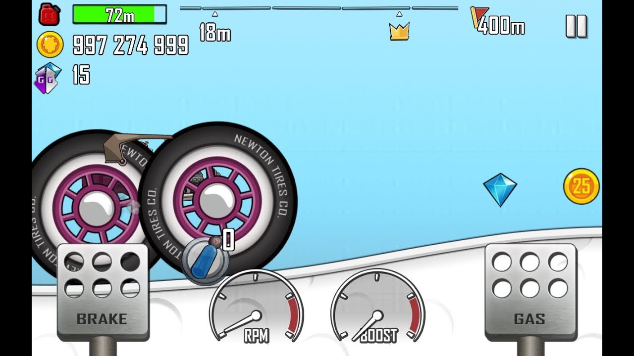 Чит деньги hill climb racing