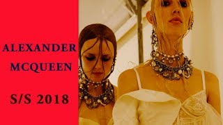 Alexander McQueen Spring Summer 2018 Fashion Show - Alexander McQueen SS 2018 Runway Show