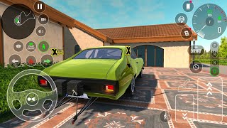 Car parking driving school gameplay | Classic muscle Cars | Android Gameplay | simulator game screenshot 5