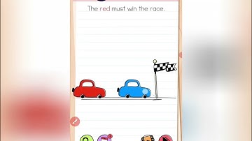 Brain Test All Star Level 555 |The Red Must Win The Race| Walkthrough Solution