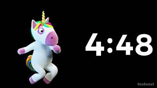 Cute Unicorn countdown timer | 10 minutes