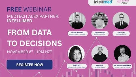 Webinar: Intellimed Integration with Medtech ALEX® - The Power of QuickShot and Analytics