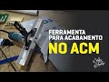 Acabamento na borda do acm    como fazer