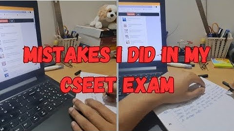 Mistakes that I did in my CSEET exam😮| #icsi #csexecutive #cseet