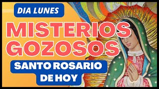 🙏🏻 Santo Rosario para hoy LUNES y SÁBADOS | 🌺MISTERIOS GOZOSOS 🌺