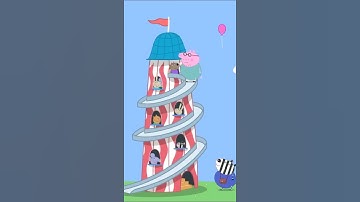 Super Scary Helter Skelter #shorts #peppapig
