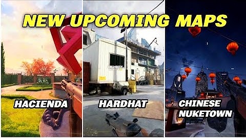 New Upcoming maps - Hacienda,Hardhat & Chinese Nuketown gameplay Garena test server
