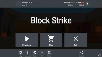 Block Strike 5.6.0 mod accounts
