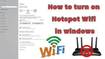 How to Enable Mobile Hotspot WIFI in Windows | Step-by-Step Guide