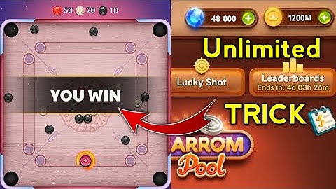 New Coins Trick Working in Monday - Carrom Pool Coins Trick - Jamot Gaming