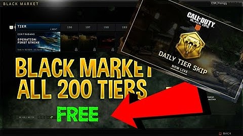 BO4 UNLIMITED TIER SKIP GLITCH! Black Ops 4 Glitches!