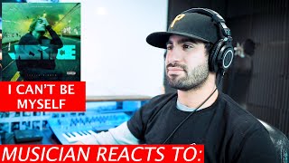 Musician Reacts to I Can't Be Myself by Justin Bieber Resimi