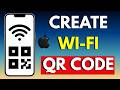 How to Create a Wi-Fi QR Code on iPhone