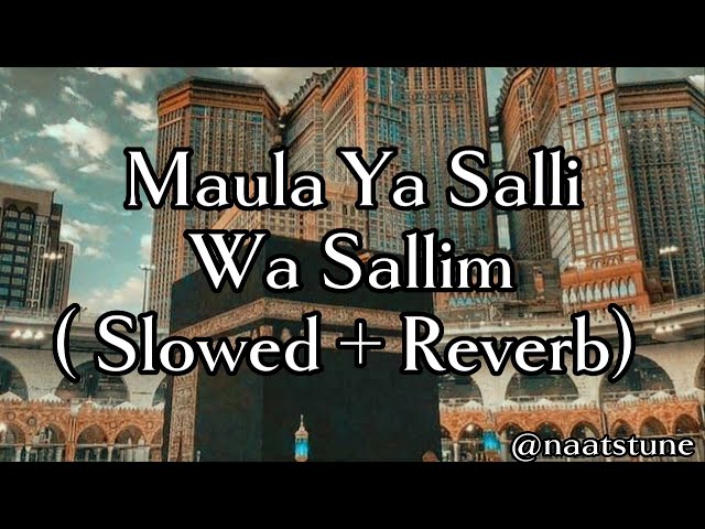 Maula Ya Salli Wa Sallim ( slowed & reverb) class=