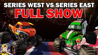 2+ Hours of BeamNG Monster Truck Action! | Series West vs Series East FULL SHOW | MT Journey