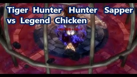 Tiger  Hunter  Hunter    vs  Legend  Skiaclipse  - Tree of Savior