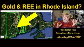 Where to Find Gold and REE's in Rhode Island (USGS Gold Maps) screenshot 1
