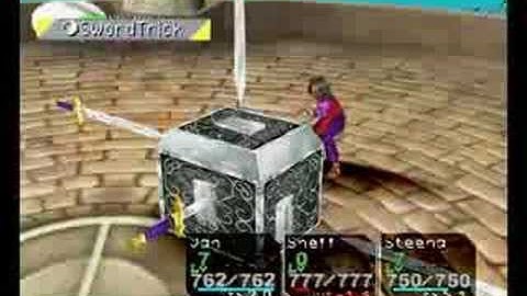 Chrono Cross Sneff Sword Trick