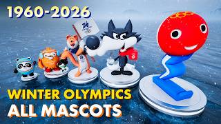 Every Winter Olympic Mascot in 3D (1960-2026)