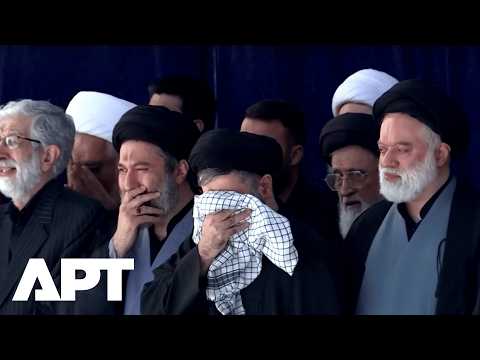 WATCH: Iran's Senior Leaders Join Mourners in Prayers for Ayatollah Ali Khamenei & His Family | APT