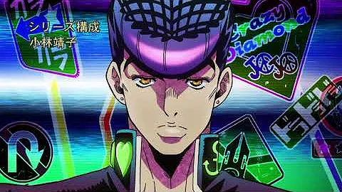 JoJo s Bizarre Adventure Season 4 Opening 4k 60fps