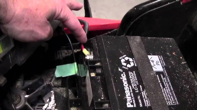 Black and Decker 36 volt Battery Repair - Cordless Mower 