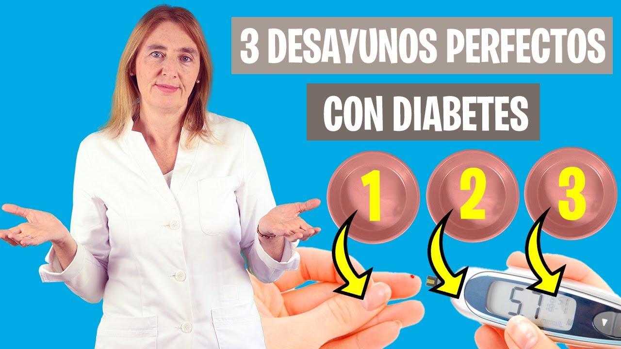 3 DESAYUNOS MÁGICOS si tienes DIABETES | Desayunos que mejoran tu glucemia | Nutrición clínica