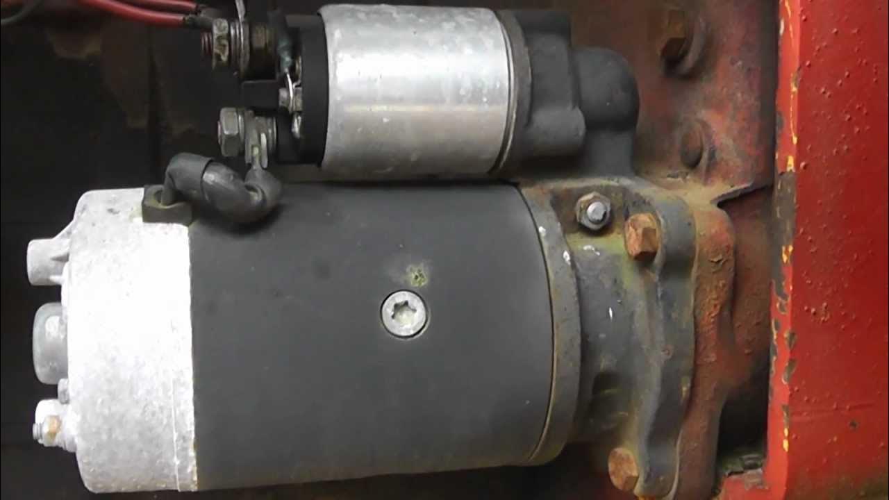 Branchement Contacteur De Demarrage Tracteur Massey Ferguson Mon tracteur ne veut pas démarrer - YouTube