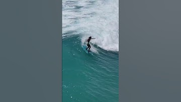 Thumbnail of Kelis Kaleopaa ruling at Queens… 🌊 #dronevideo #surfvideo #surfergirl #djiair3
