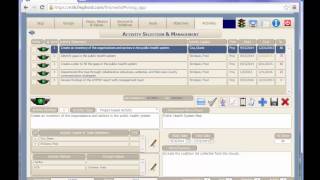 VMSG Dashboard Training Module: Activities
